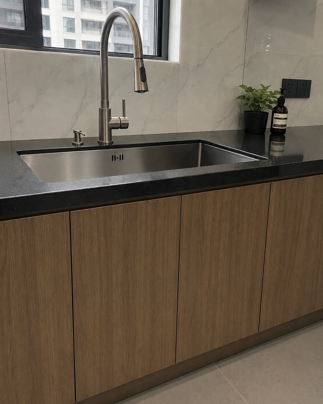 Water tap installation and leak check completed by RumahPro Malaysia plumber